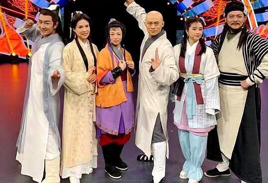 天龙八部97版演员再聚首,金庸天龙八部武侠版
