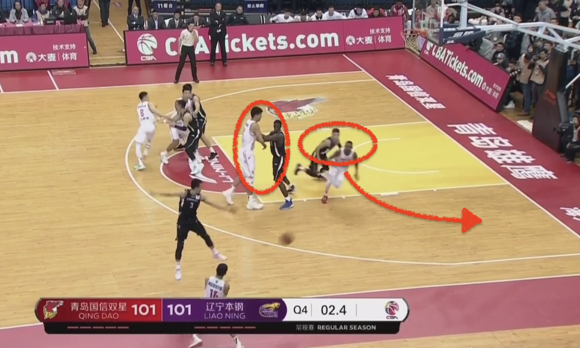 cba裁判误判被打视频,cba裁判失误名场面