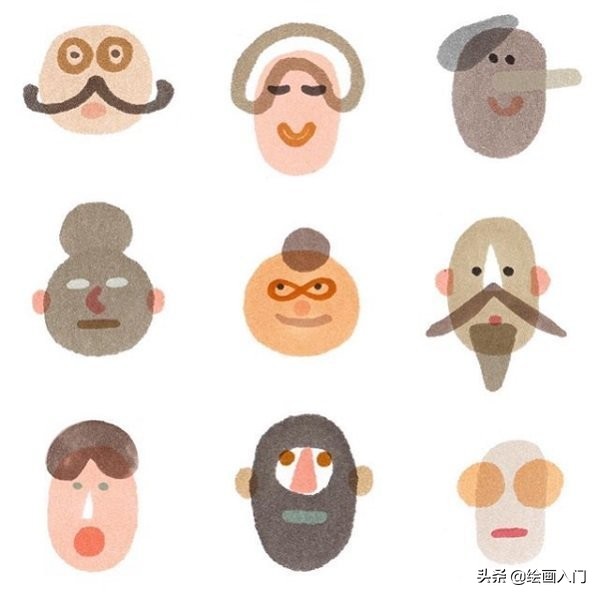 关于《童年》的插画作品,童年我和姥姥手绘插画