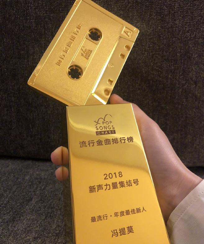 冯提莫最佳突破艺人奖,冯提莫最佳获奖感言