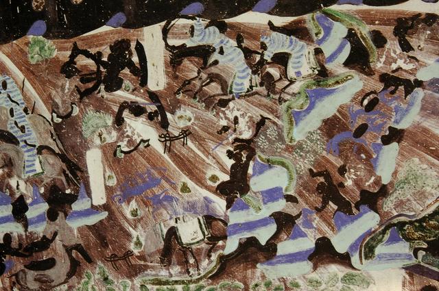 敦煌壁画320窟赏析,敦煌莫高窟420窟壁画