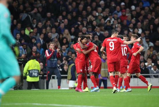 北伦敦热刺,拜仁慕尼黑对战特纳姆热刺