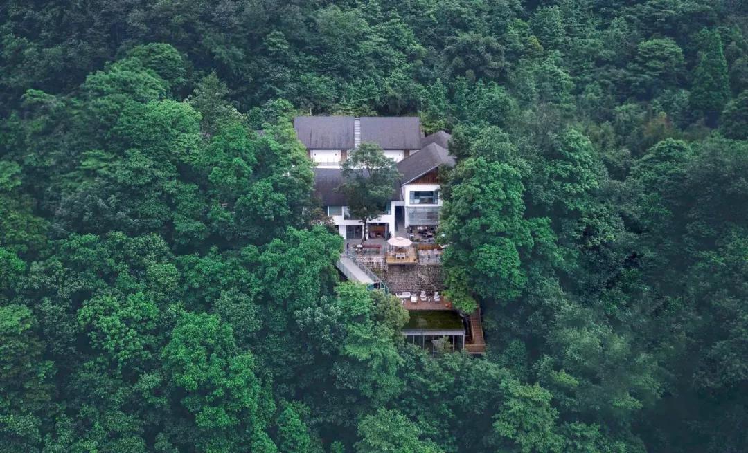 青城山别有洞天山居民宿,青城山肆禧山外民宿海拔