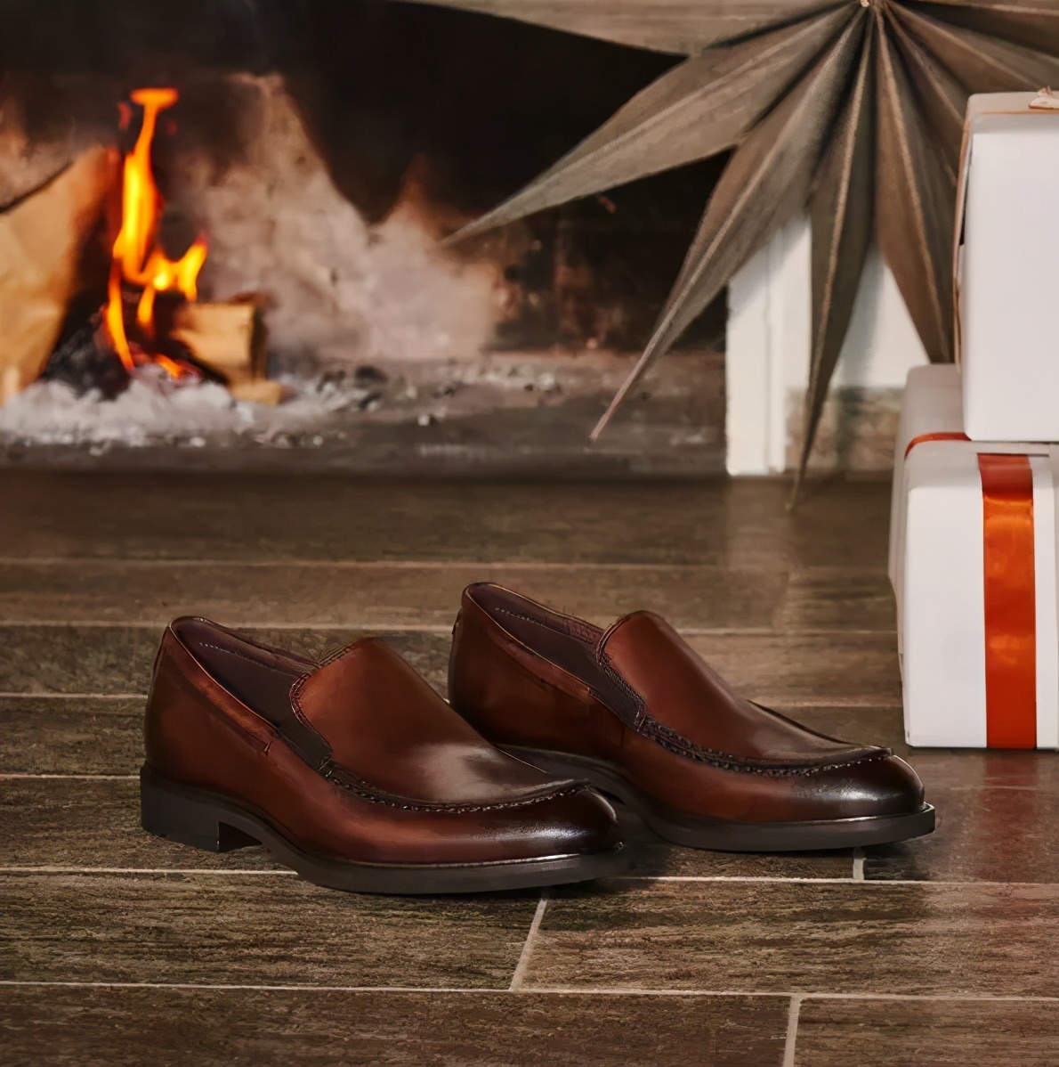 ecco男鞋棕色,ecco男鞋海外代购