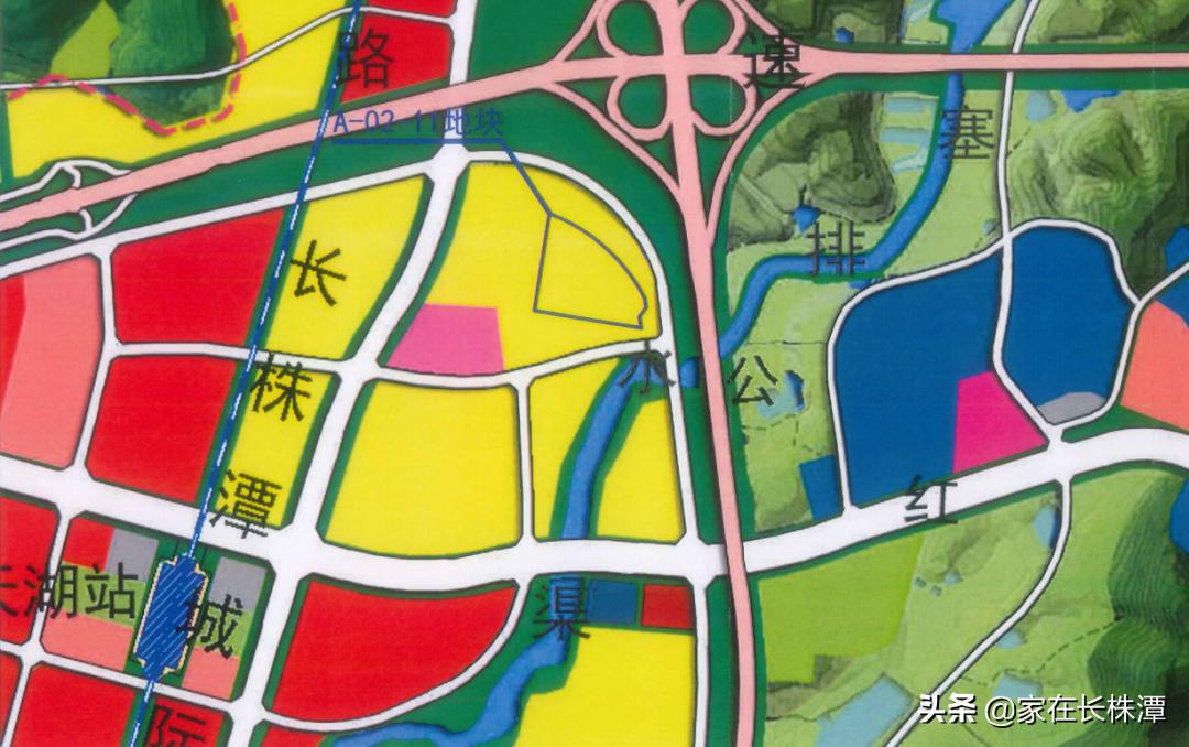 长株潭融城核心区域,长株潭融城的核心区域