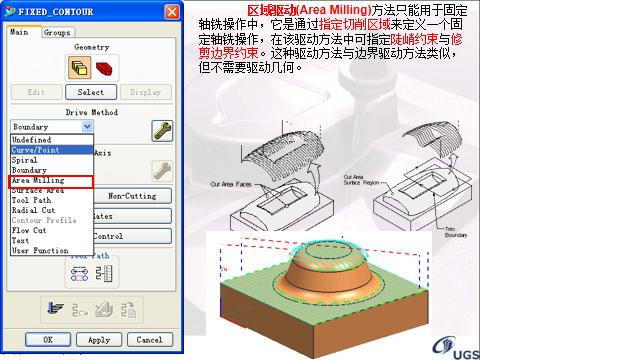 ug固定轴轮廓铣编程方法,UG数控编程典型零件
