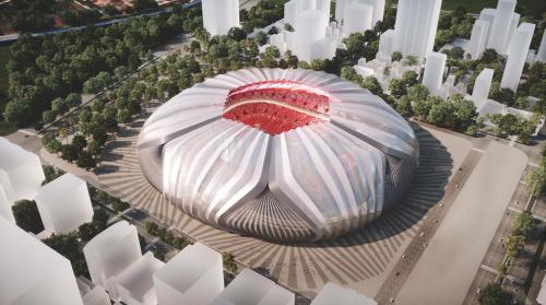 恒大新球场最新消息中国足球,恒大新球场内部设计