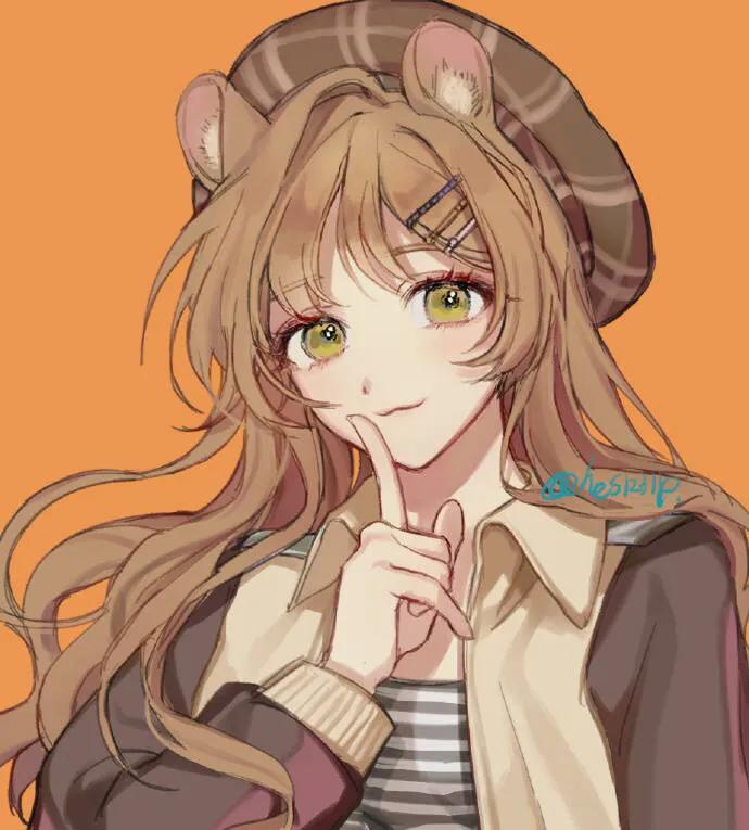 小仙女专用可爱人物头像,插画少女可爱卡通头像