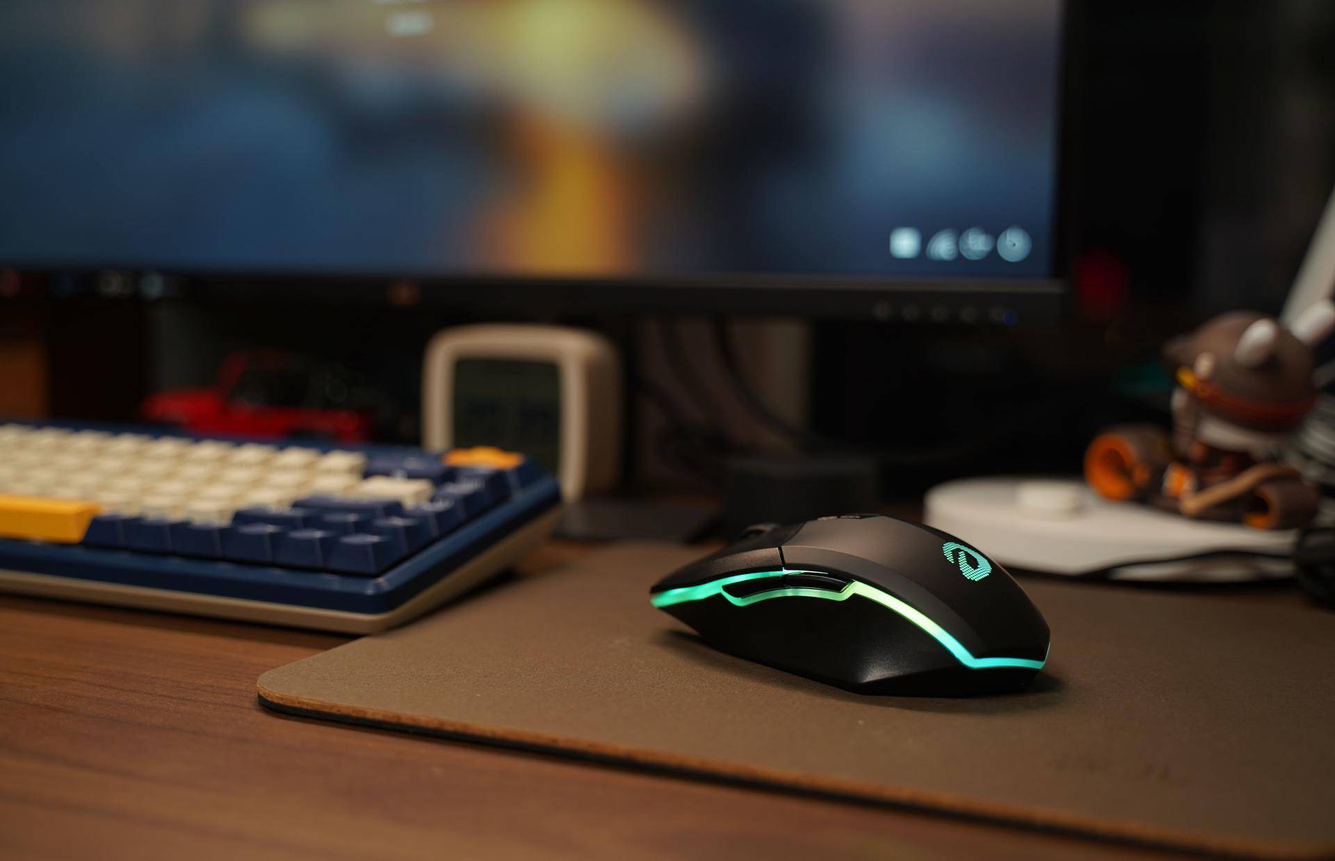 达尔优鼠标em910防滑贴,达尔优牧马人em910鼠标