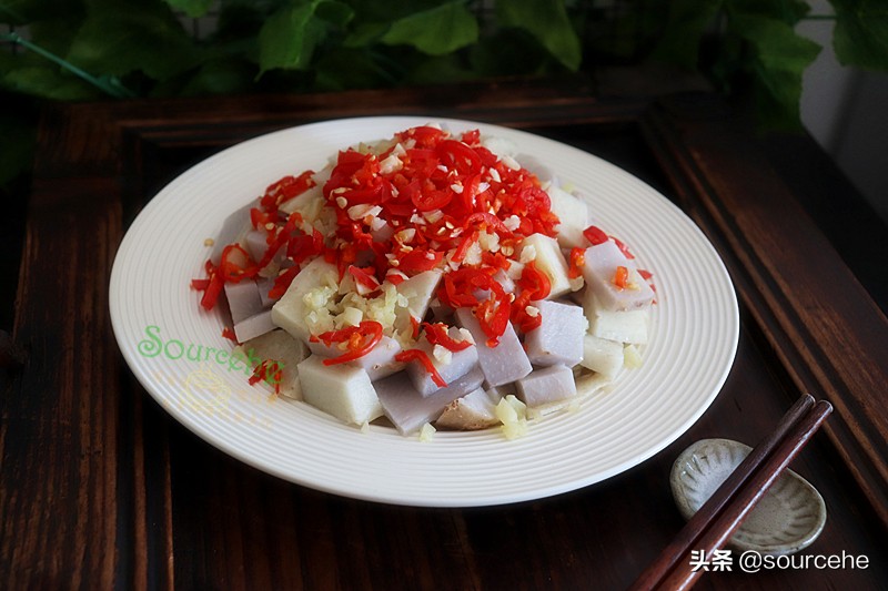 剁椒芋头蒸排骨的做法和步骤,剁椒芋头怎么蒸好吃又简单窍门