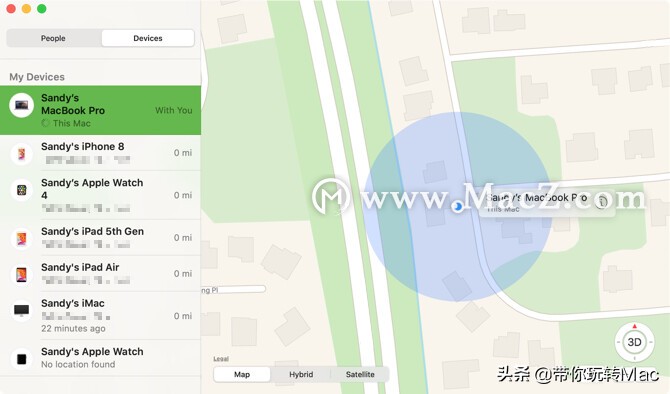 如何使用applewatch查找其他设备,findmy苹果怎样使用的