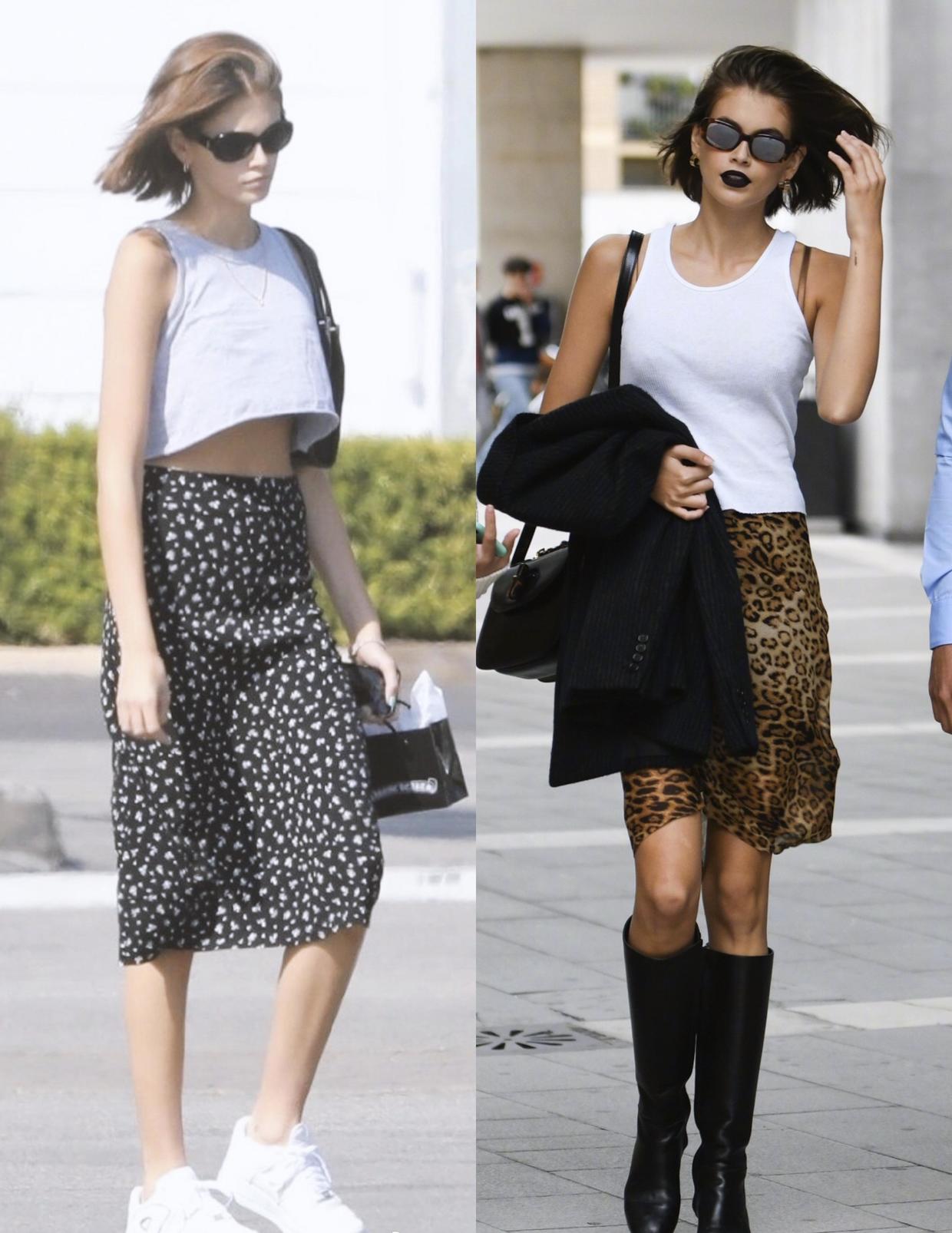 凯雅·杰柏kaiaGerbe“街拍王”，展示18套简约大气欧美风搭配