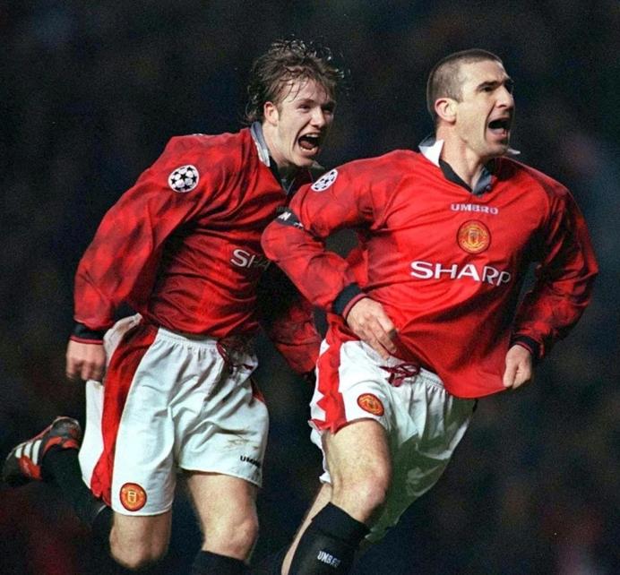 曼联国王坎通纳庆祝动作,曼联国王坎通纳