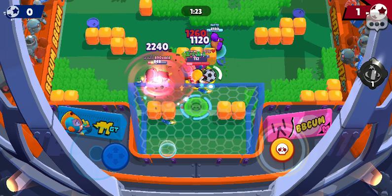 荒野乱斗足球模式的大招,荒野乱斗足球模式精彩进球