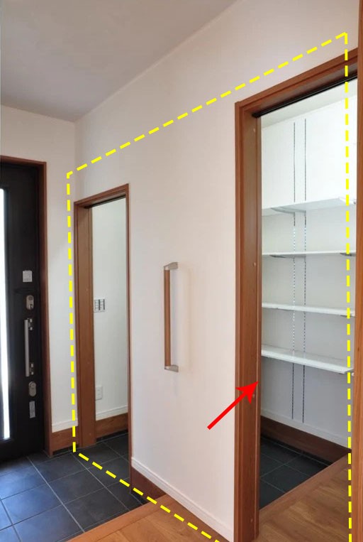 韩国为什么喜欢把鞋柜放外面,韩国装修为什么进门还有个玄关门