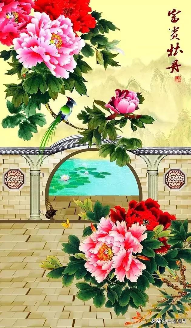 2019年金箔福字挂历,2019年挂历