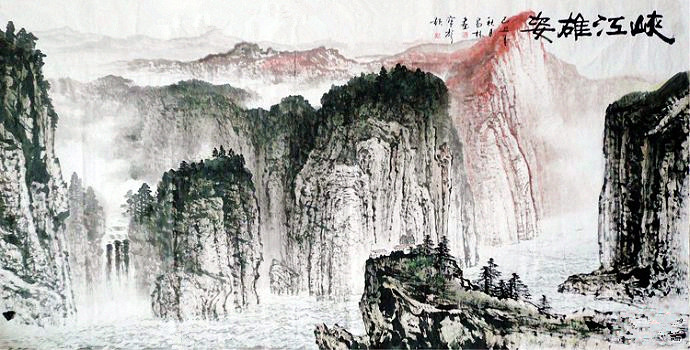 杨昌林山水画,杨昌林山水作品