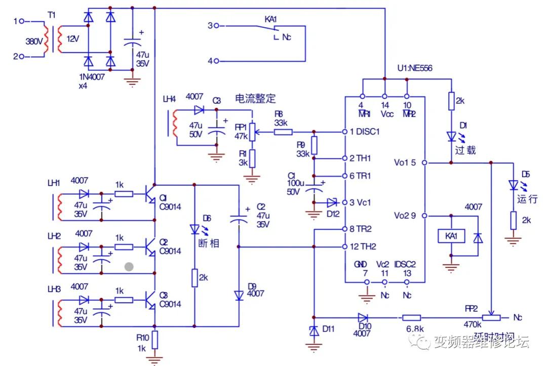 电动机保护器的保护原理及应用,热过载保护器工作原理及电路符号