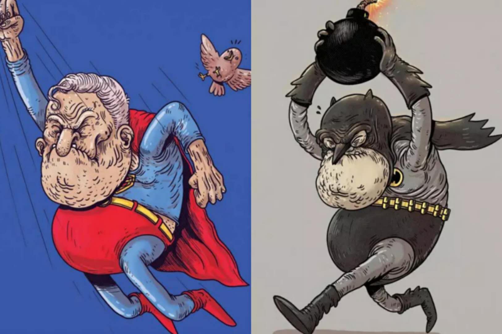 当马里奥变成超人,当动漫人物老去成了化石