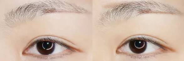 眉毛看起来很淡,眉毛淡但是看得见