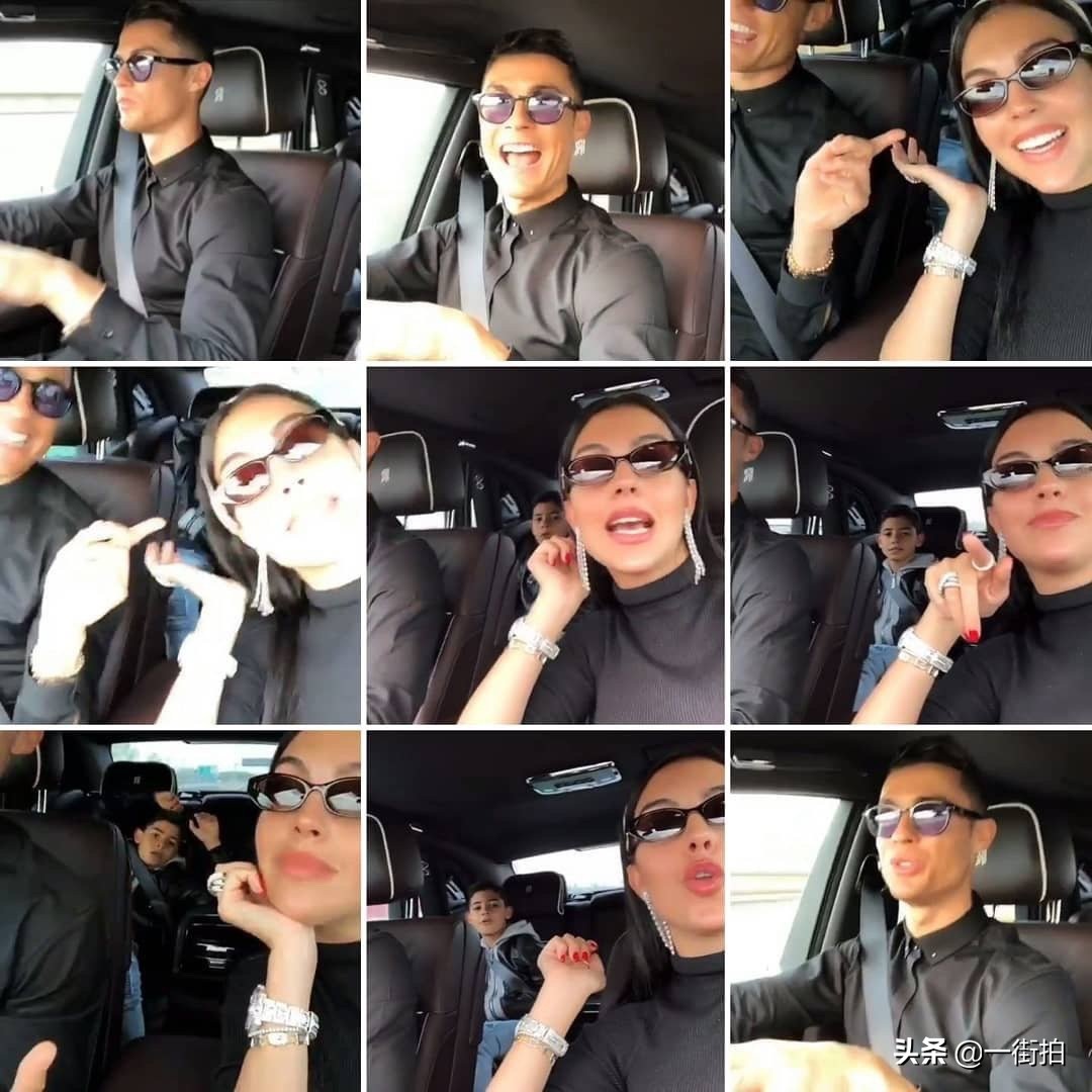 C罗“贫民女友”乔治娜太惊艳！穿V领礼服不用首饰点缀也美的自信