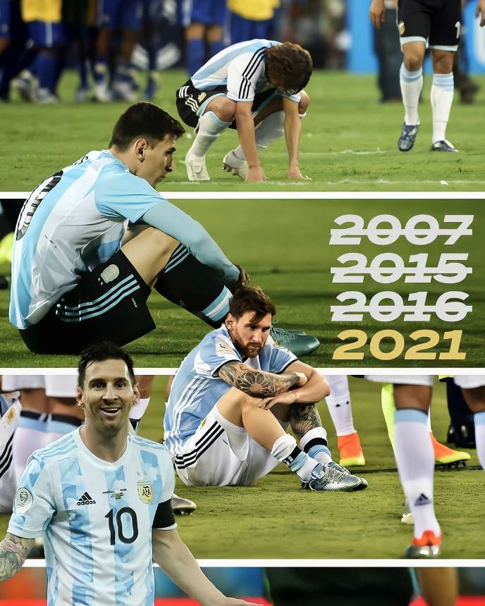 梅西23年金球奖全场鼓掌,阿根廷捧起大力神杯恭喜梅西