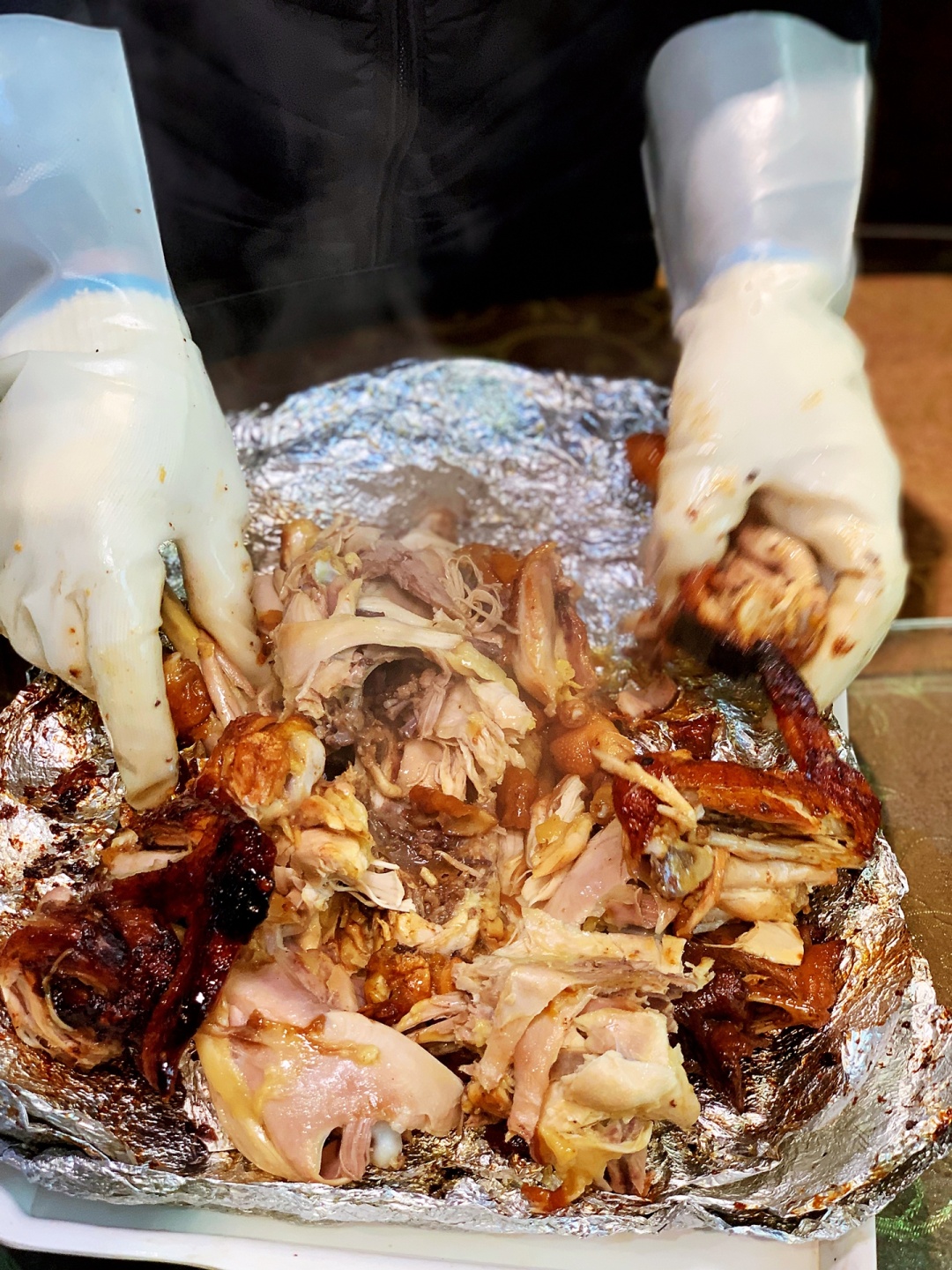 长春柴大叔土窑烧鸡总店,长春莲花山土窑美食