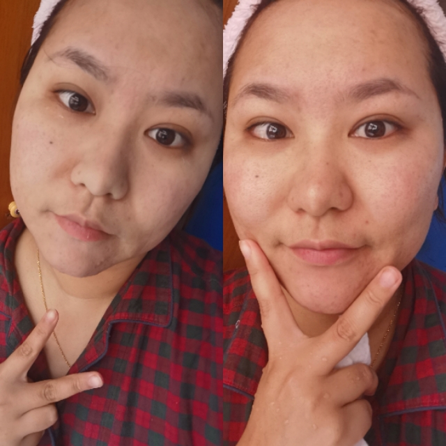 海藻珍珠粉面膜调制过程,纯露珍珠粉海藻面膜做法