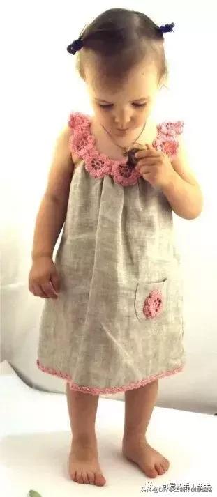 布艺手工制作蓬蓬裙,钩织裙子视频