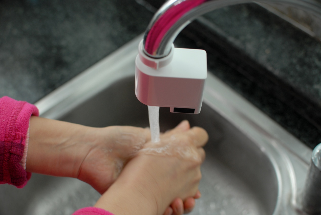 智能水龙头二合一,自己动手做一个水龙头节水器