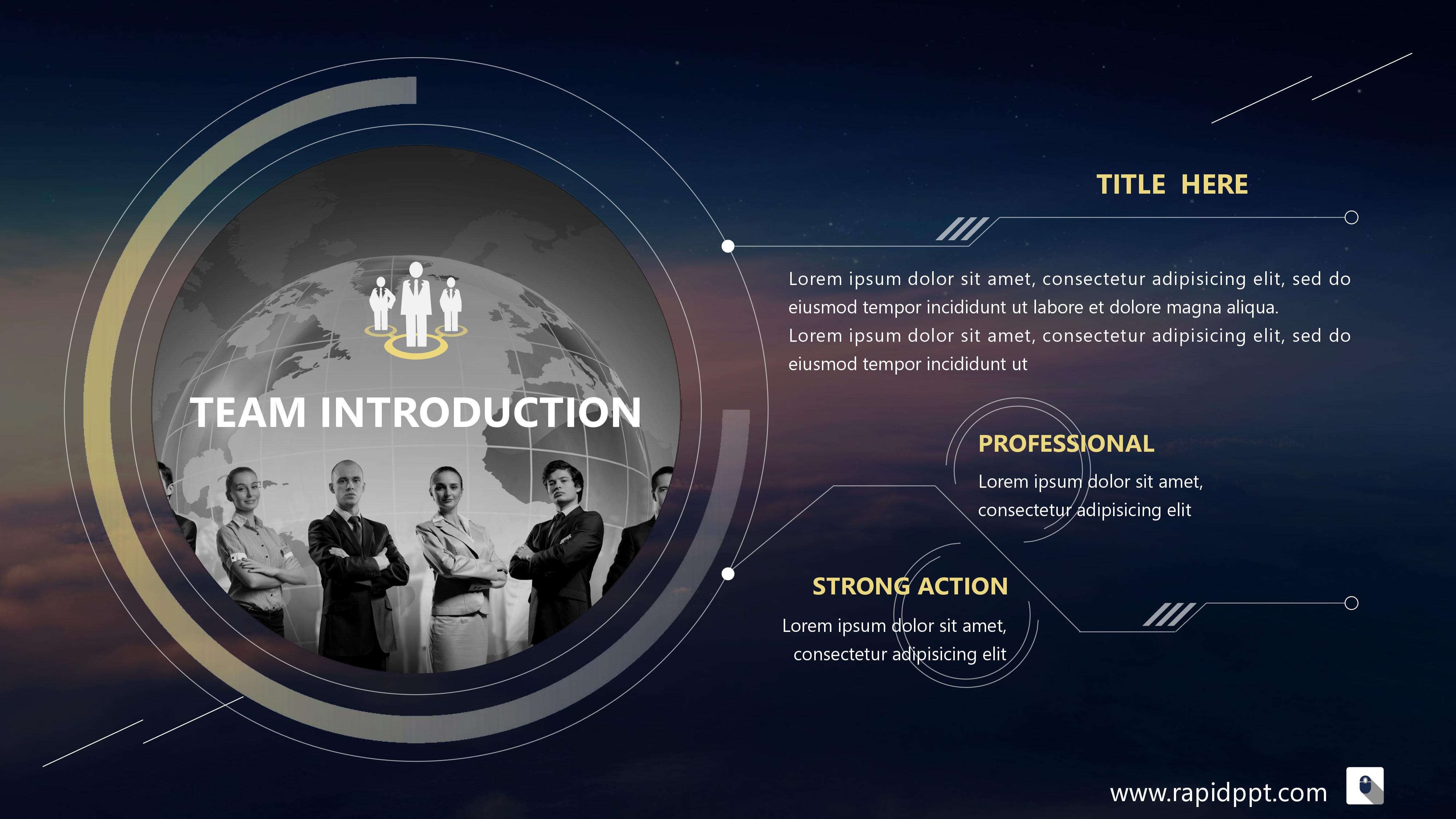 高端大气商业ppt模板图片,灰色商务风格企业宣传介绍ppt模板