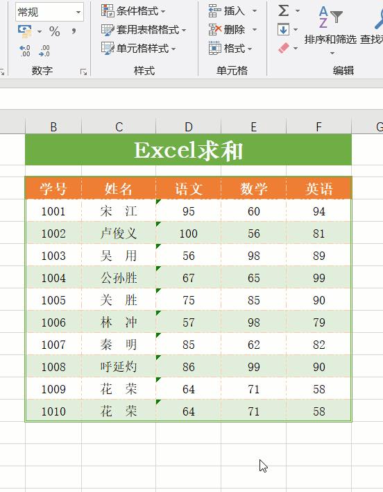 为什么excel求和求不了,为什么求和不显示求和数据