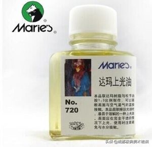 给油画覆膜,给油画上光怎么操作