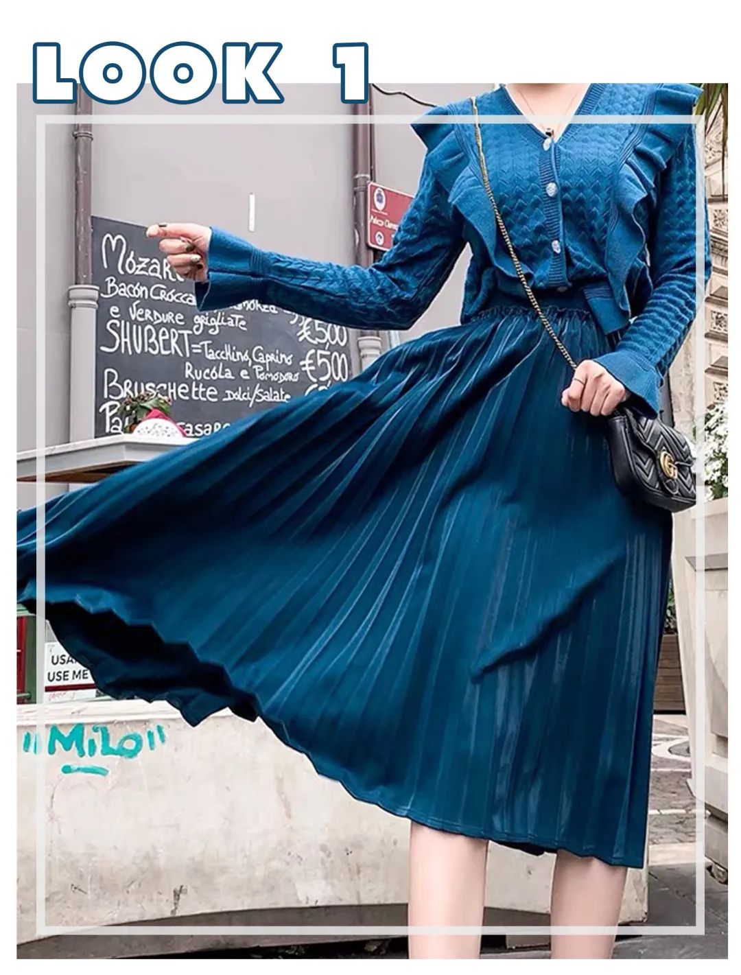 半裙秋冬款小个子连衣裙,春夏裙子推荐显瘦