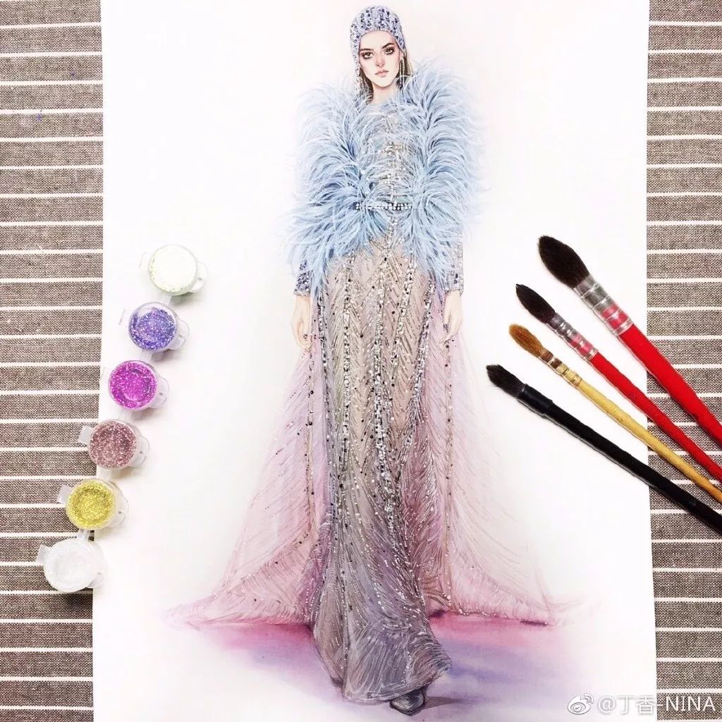 怎么用马克笔和彩铅画四大美人,马克笔与彩铅结合画法