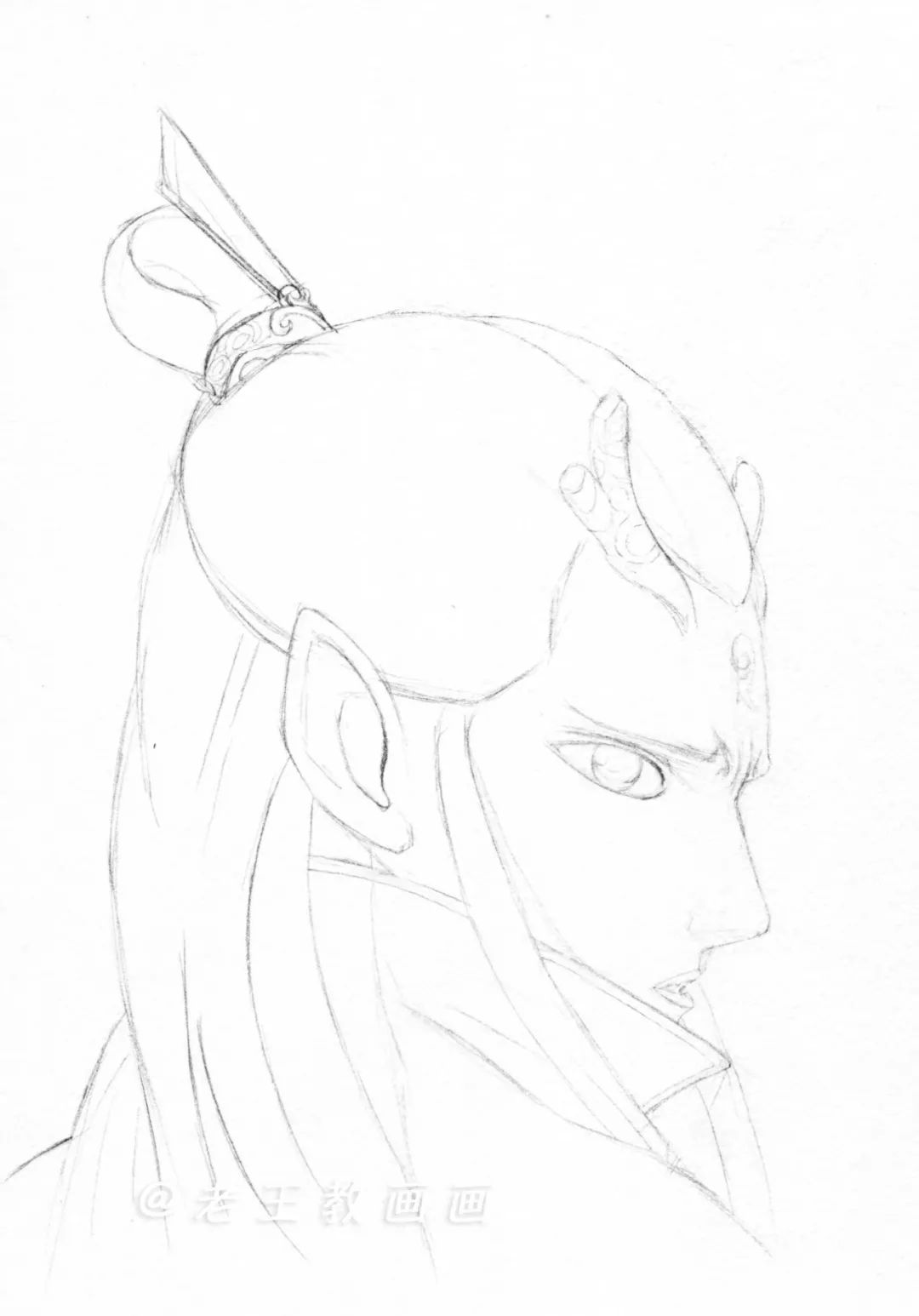 敖丙龙怎么画又帅气又好看,哪吒之魔童降世哪吒敖丙怎样画