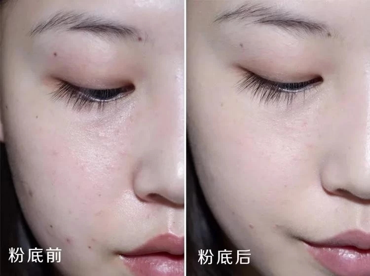 化妆必不可少的是粉底液,化妆一分钟就能出门