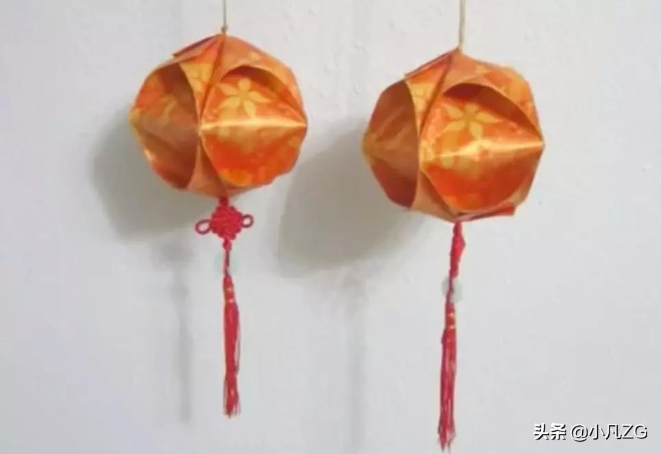 用红包做剪纸窗花灯笼,元旦灯笼红包手工