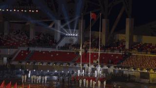 安徽省运动会淮北市代表团,安徽省第十五届运动会淮北入场