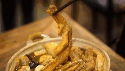 柳州螺蛳鸭脚煲最正宗的做法,自制螺蛳粉鸭脚煲