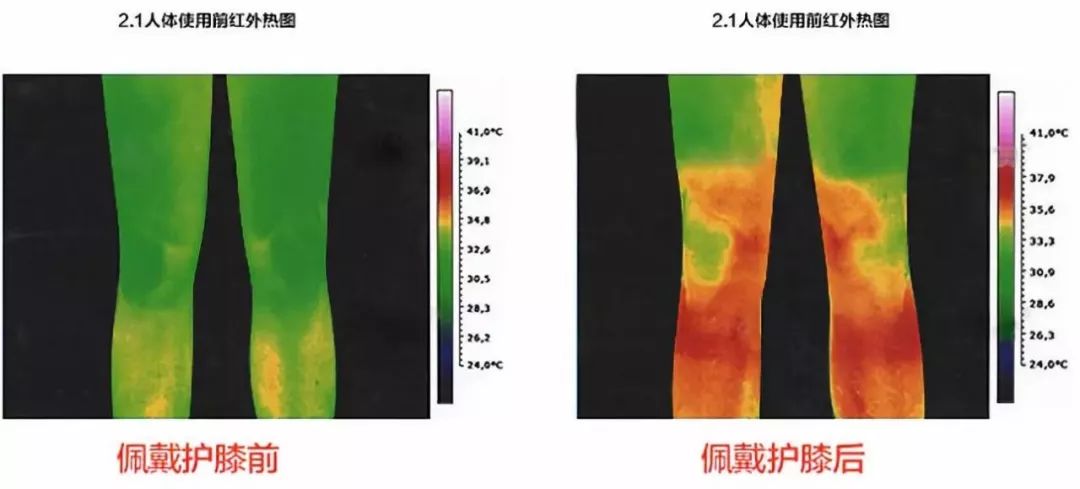 磁疗护腿自发热护膝,日本发热护膝加厚