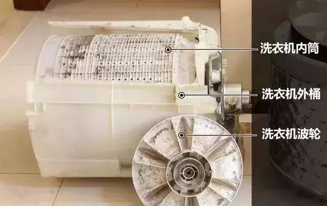 洗衣机免拆清洗剂测评,清洁小窍门洗衣机不洗比马桶还脏