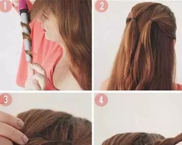 怎样用簪子扎头发图解,男生怎样扎头发简单又好看图解