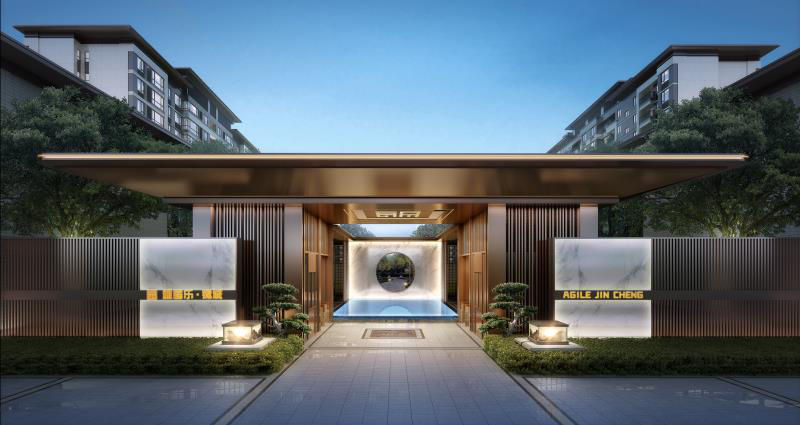 新津雅居乐规划,成都雅居乐锦尚雅宸中庭