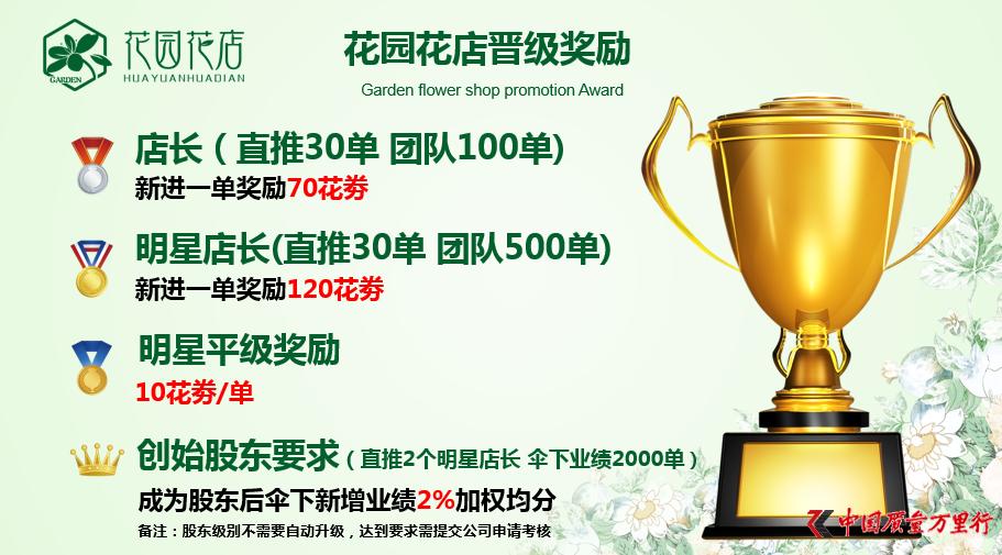 “花园花店”静态之王奖金制度涉嫌传销