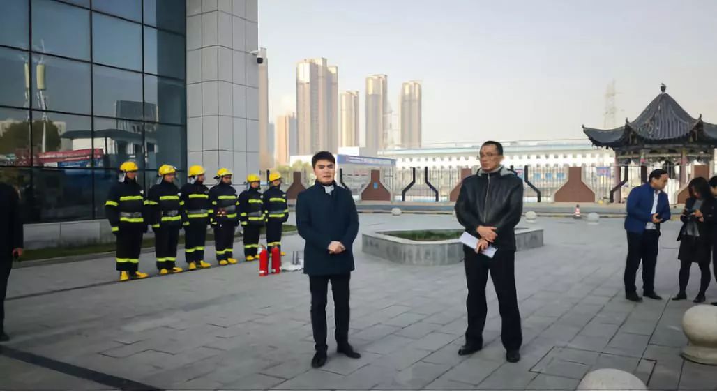 北坦街道消防演练活动,航天新天地消防演练