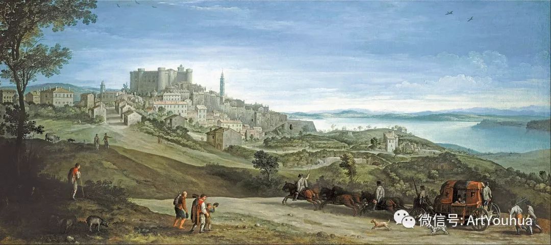 欧洲画家油画风景写生,奥地利画家油画风景作品欣赏