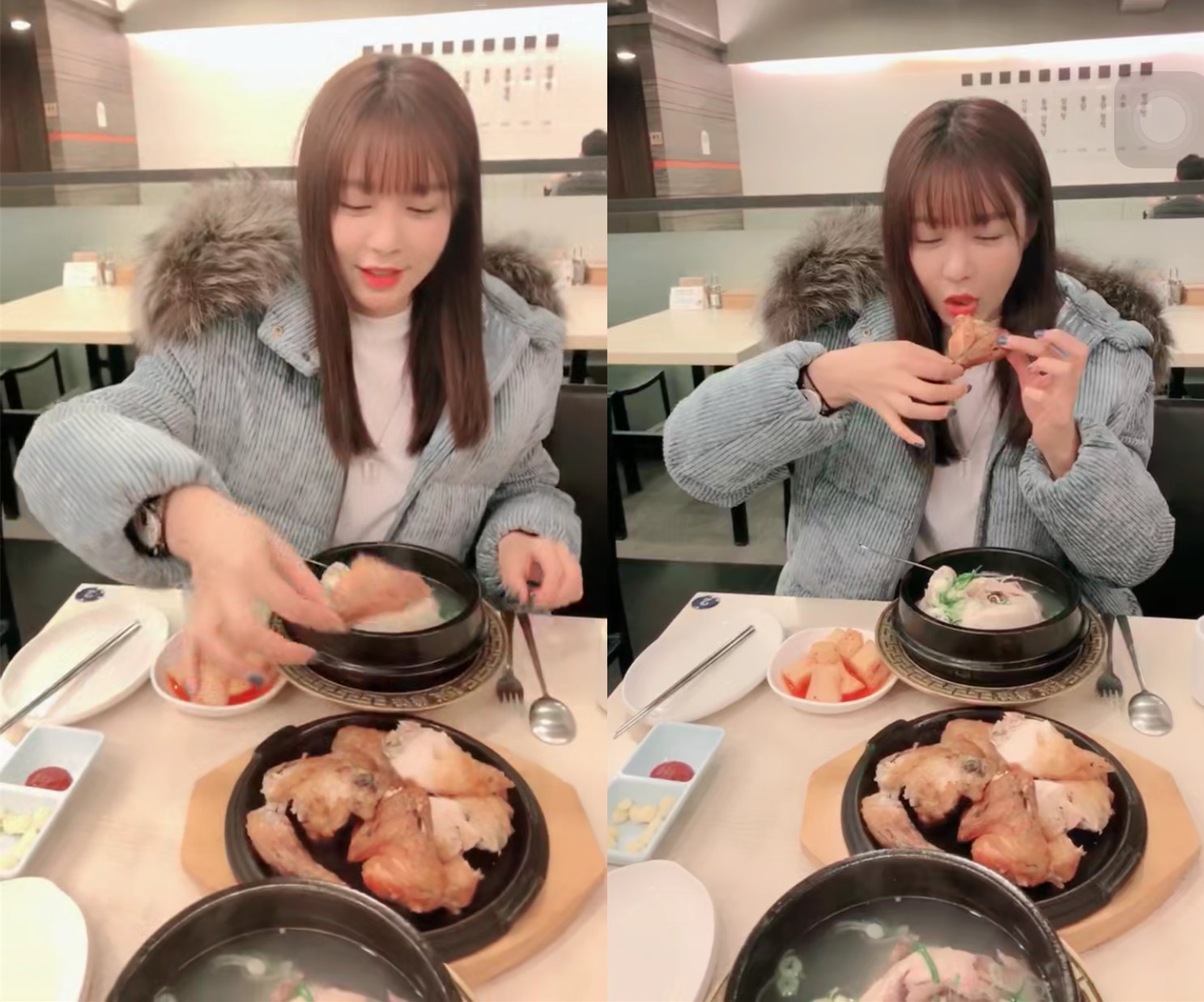 沈梦辰大年三十蓝色羽绒服,沈梦辰被吐槽出售二手衣服