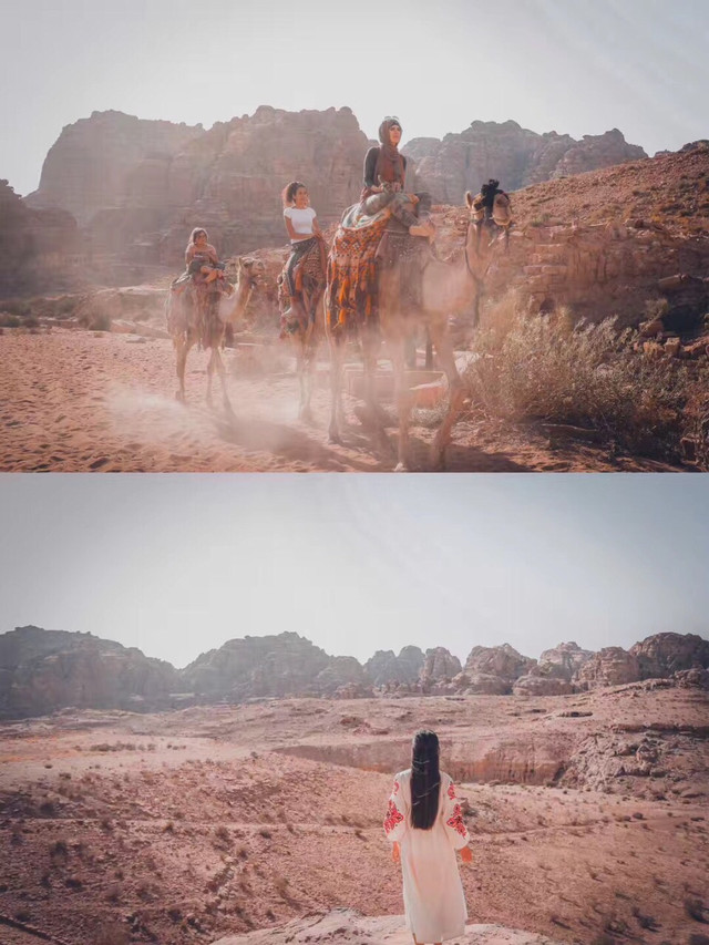 ins打卡圣地,玫瑰之城约旦佩特拉古城