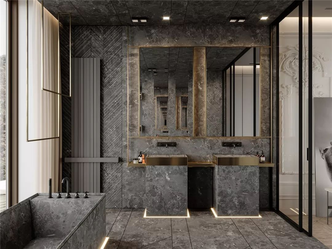 现代简约风在奢华中自由游走，这样的家谁不爱？